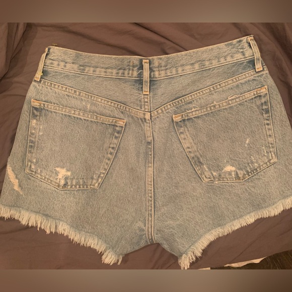 AGOLDE PARKER Vintage Cut Off Denim Shorts - Swapmeet - Size 29 - New! - Picture 5 of 9